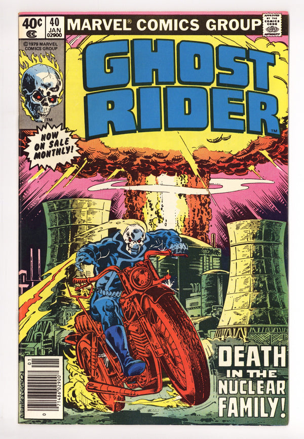 Ghost Rider 40 High Grade (1980) Newsstand