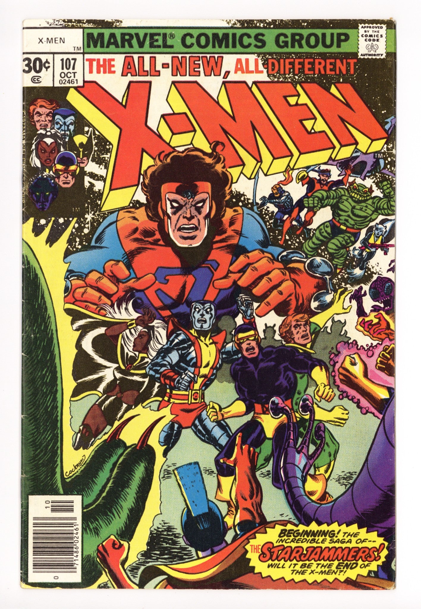 The X-Men Vol 1 107 VG/FN (5.0) (1977) 