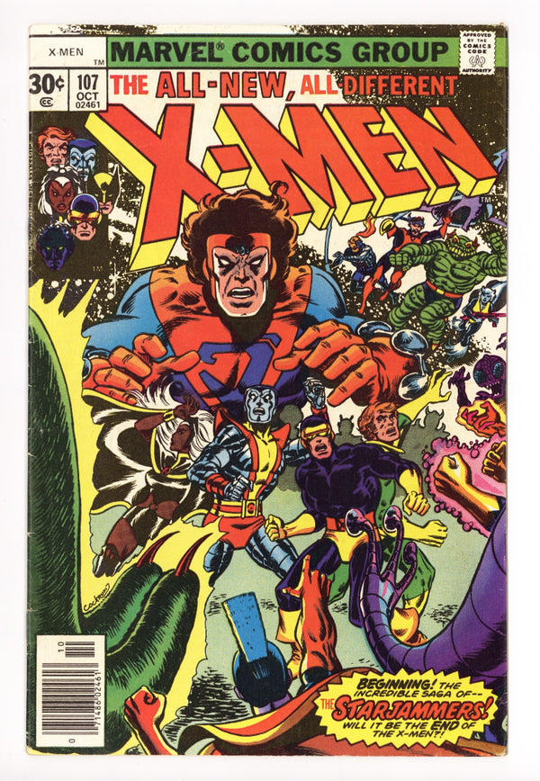 The X-Men Vol 1 107 VG/FN (5.0) (1977)