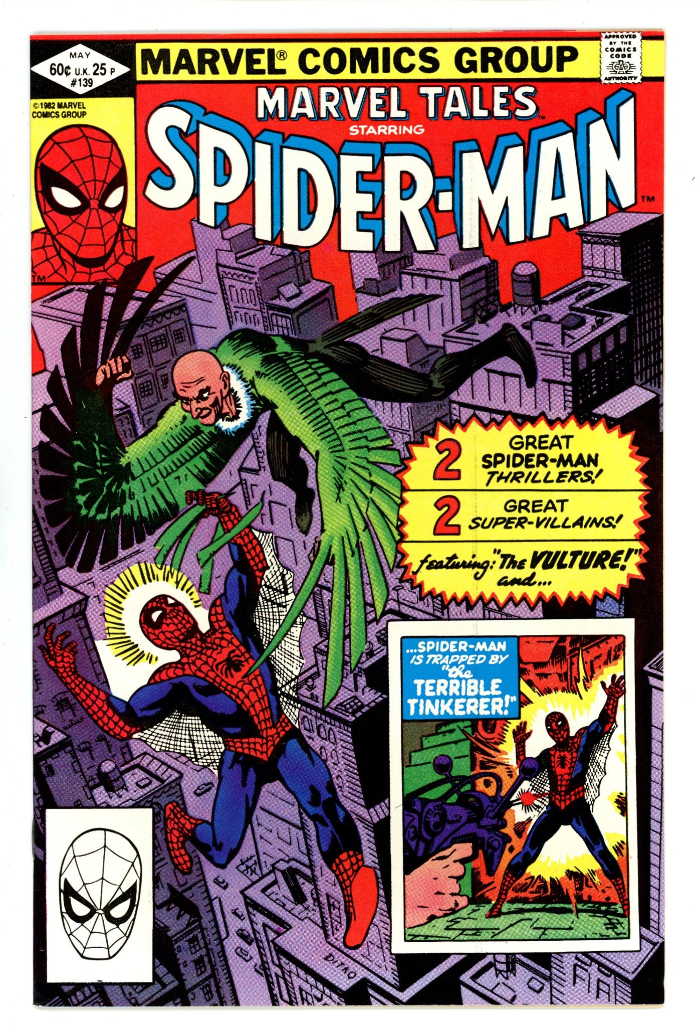 Marvel Tales Vol 2 139 VF+ (8.5) (1982) 