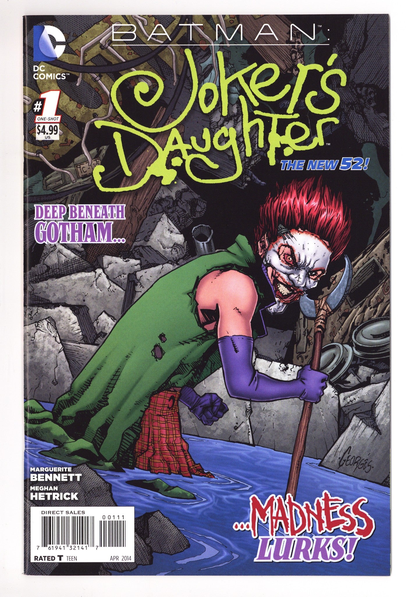 Batman: Joker's Daughter 1 High Grade (2014) 