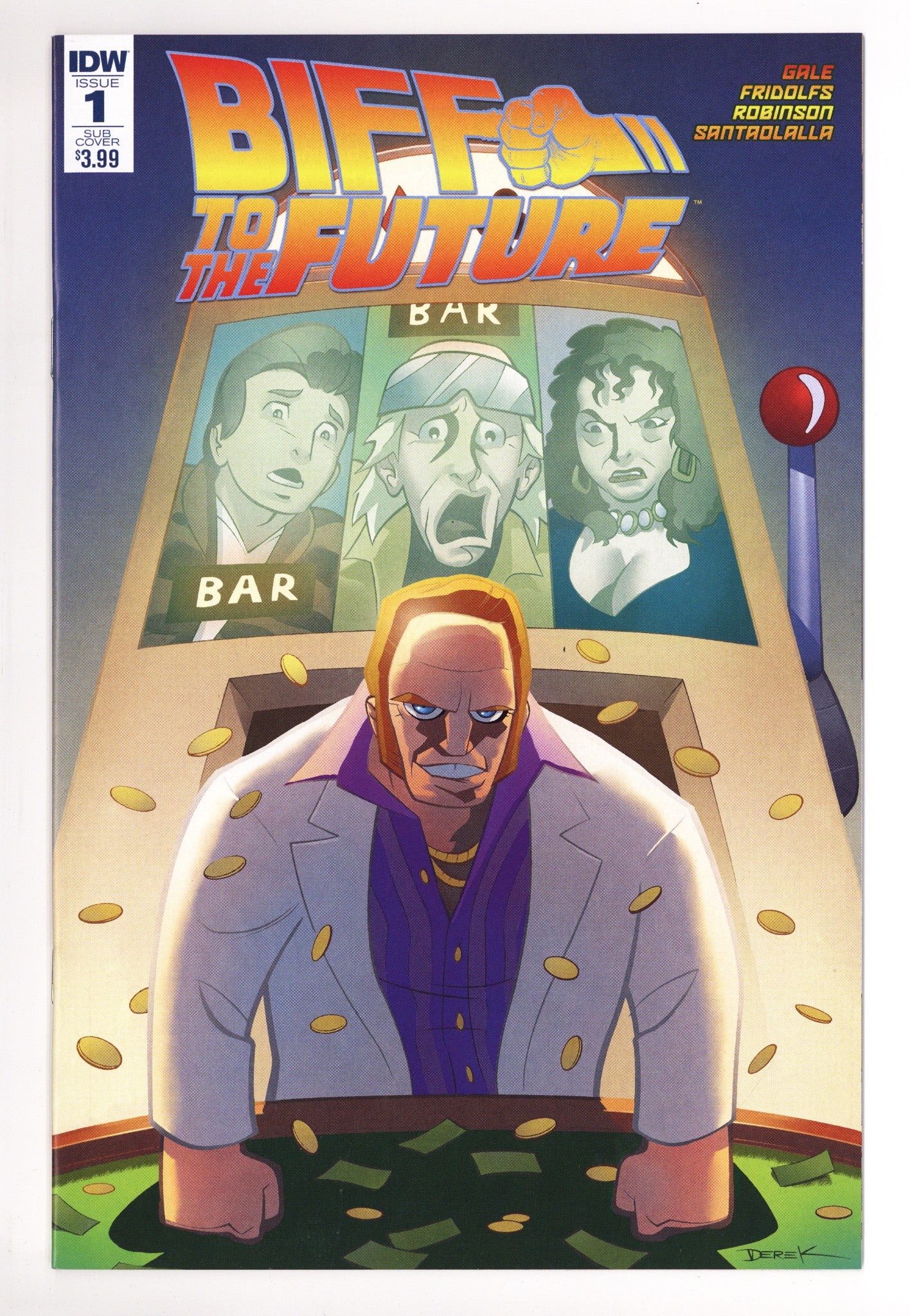 Back to the Future: Biff to the Future 1 VF/NM (9.0) (2017) Fridolfs Variant 