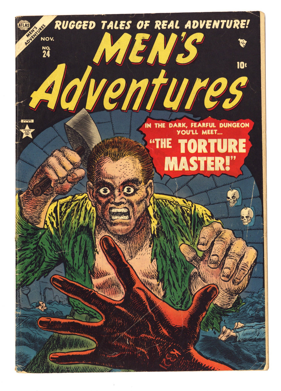 Men's Adventures 24 GD/VG (3.0) (1953) 