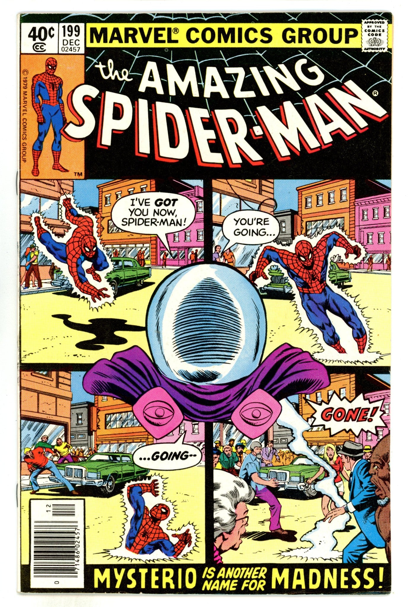 The Amazing Spider-Man Vol 1 199 FN- (5.5) (1979) Newsstand 