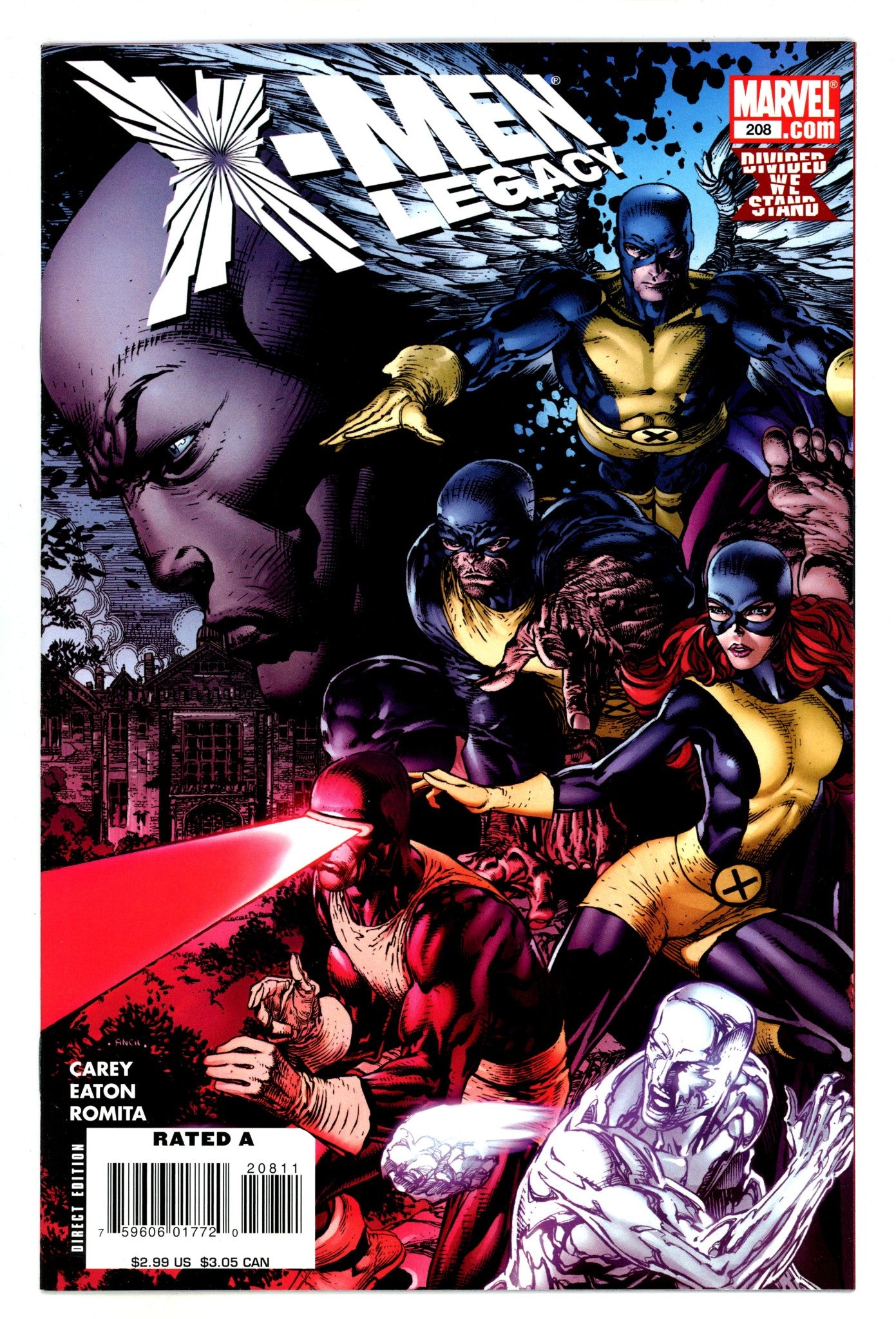 X-Men: Legacy Vol 1 208 High Grade (2008) 