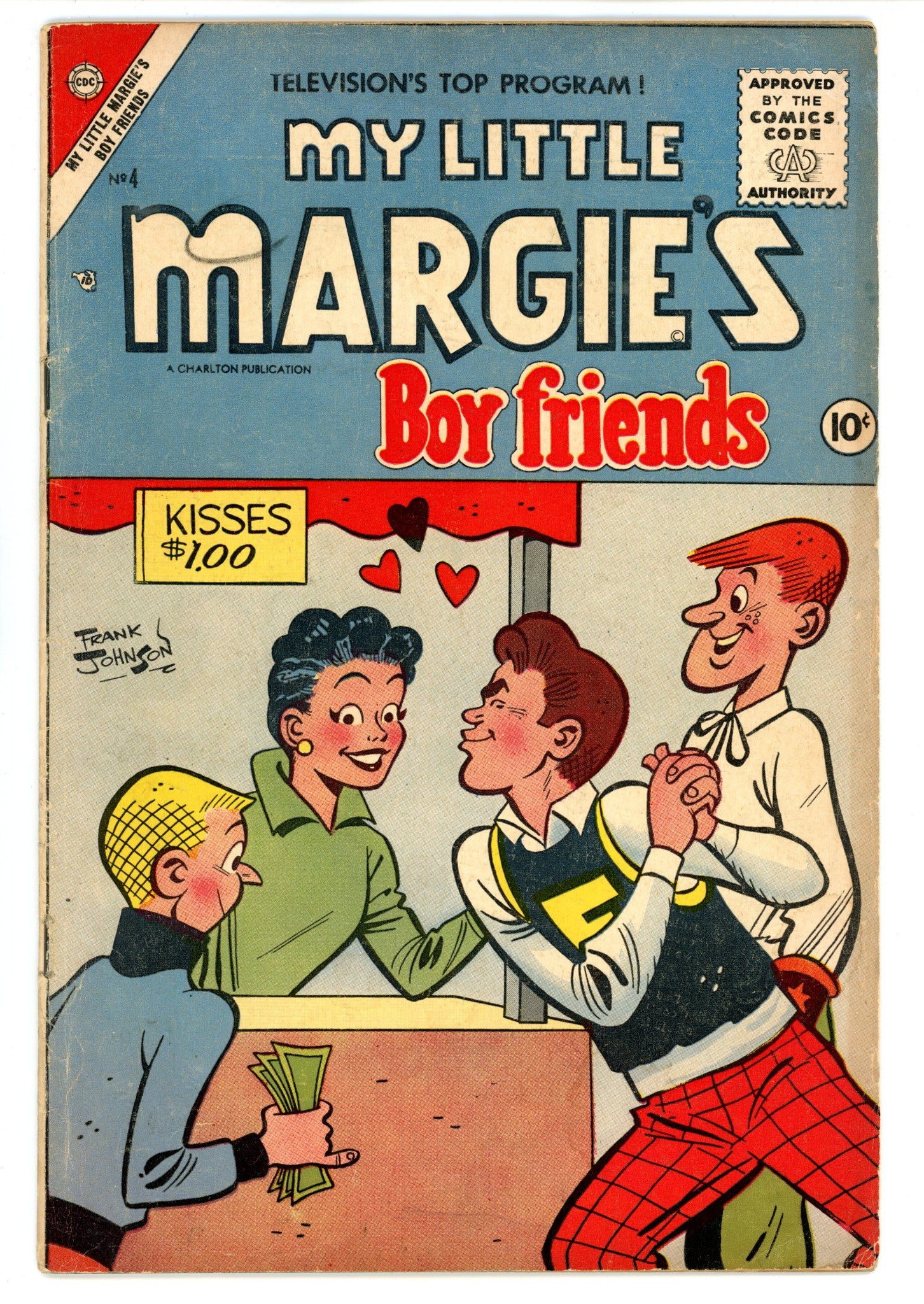 My Little Margie's Boy Friends 4 VG+ (4.5) (1956) 