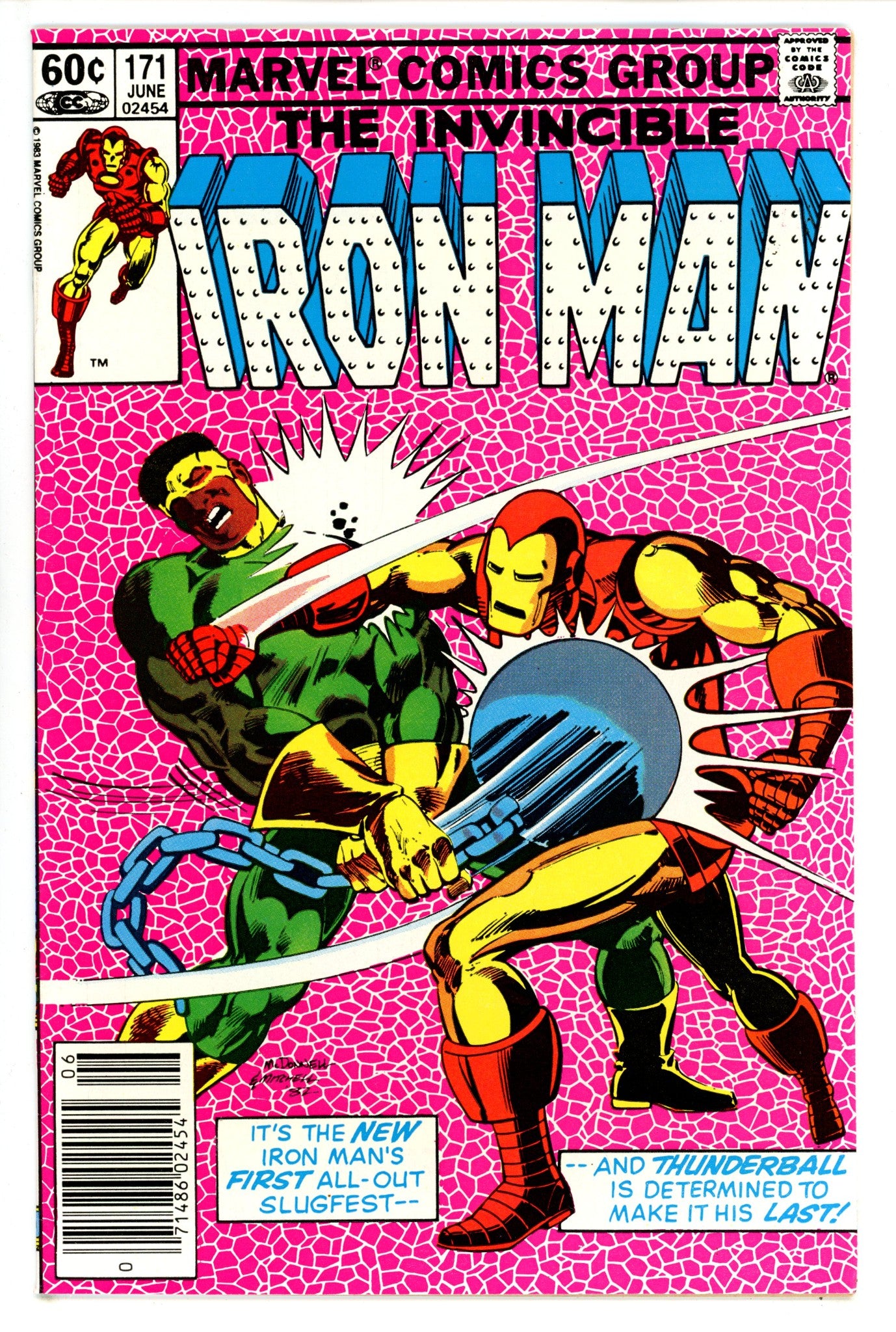 Iron Man Vol 1 171 Newsstand VF- (1983)