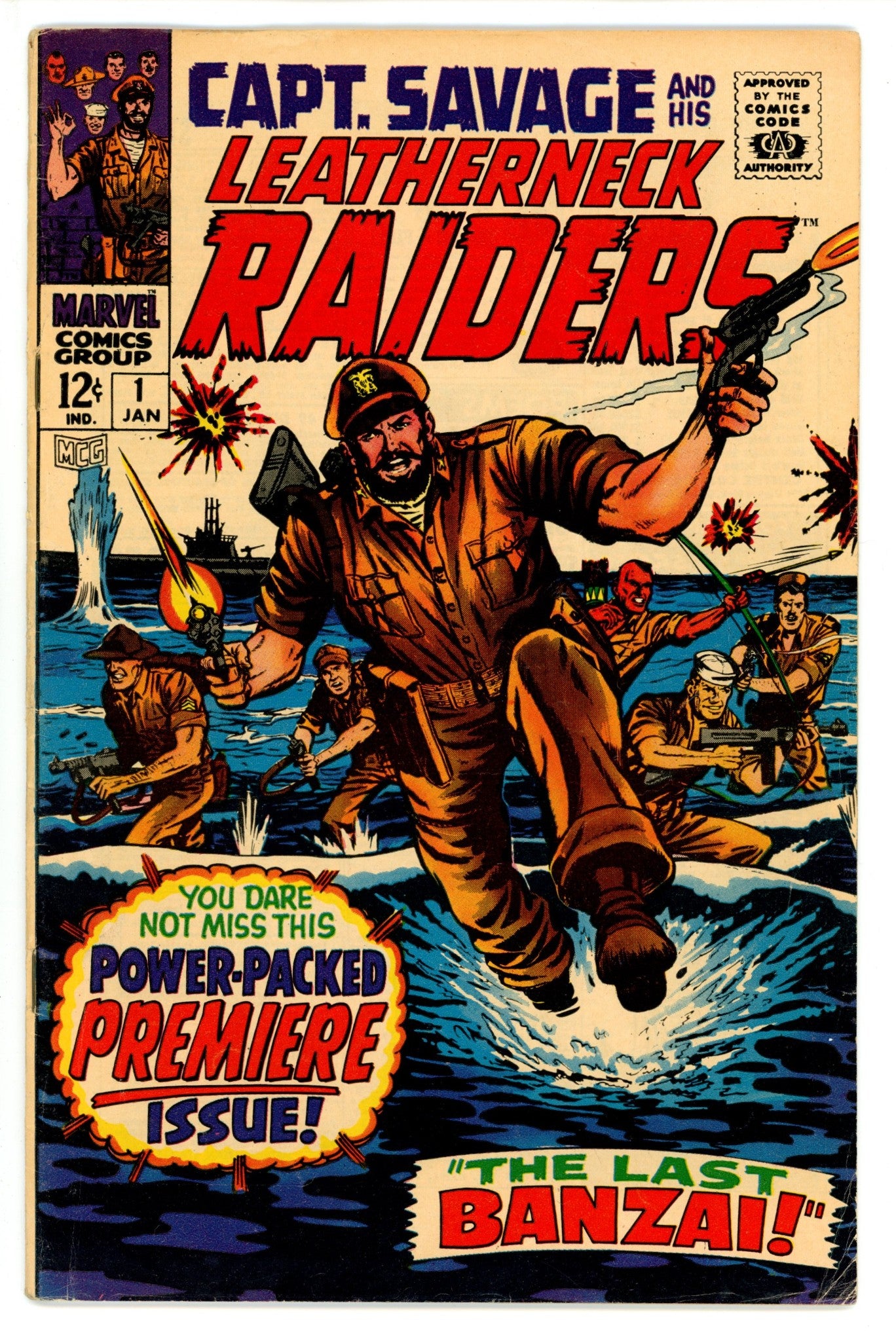 Capt. Savage and His Leatherneck Raiders 1 VG (1968)