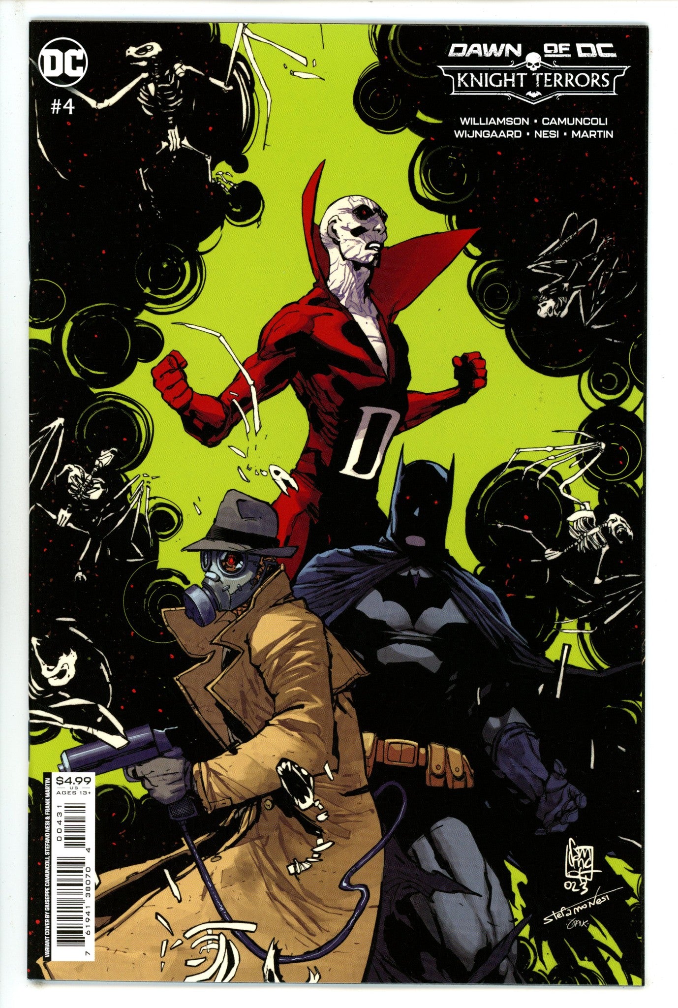 Knight Terrors 4 Camuncoli Variant (2023)