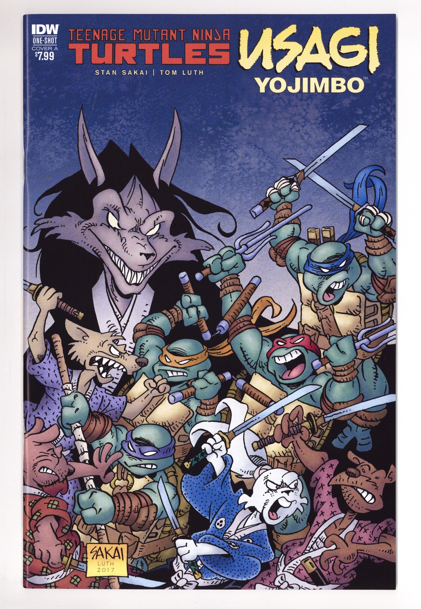 Teenage Mutant Ninja Turtles/Usagi Yojimbo [nn] VF/NM (9.0) (2017) 