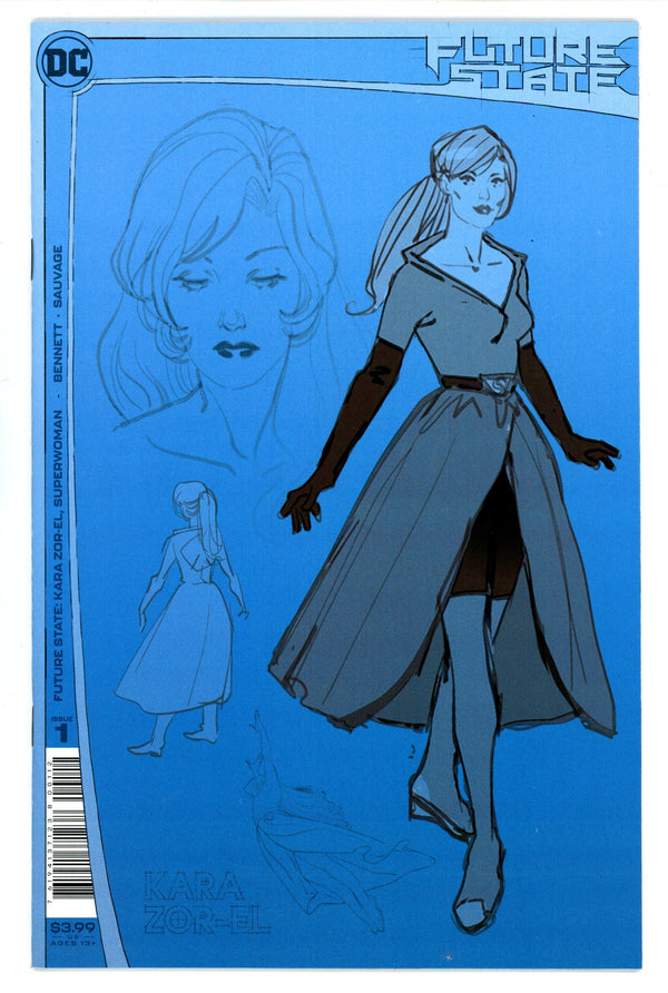 Future State: Kara Zor-El, Superwoman 1 High Grade (2021) 2nd Print