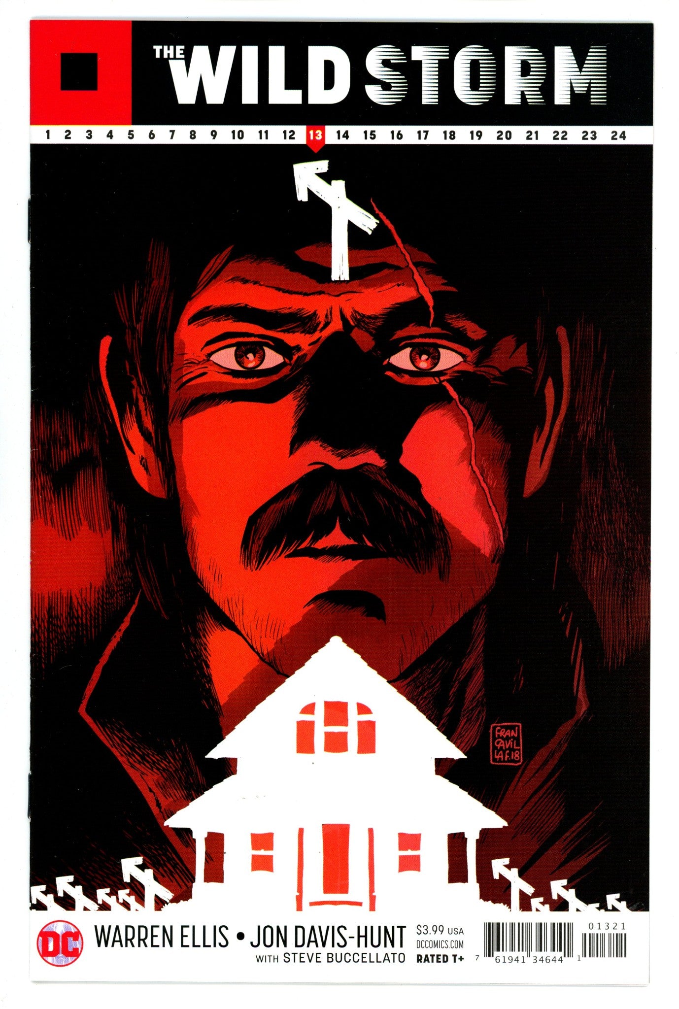 The Wild Storm 13 High Grade (2018) Francavilla Variant 