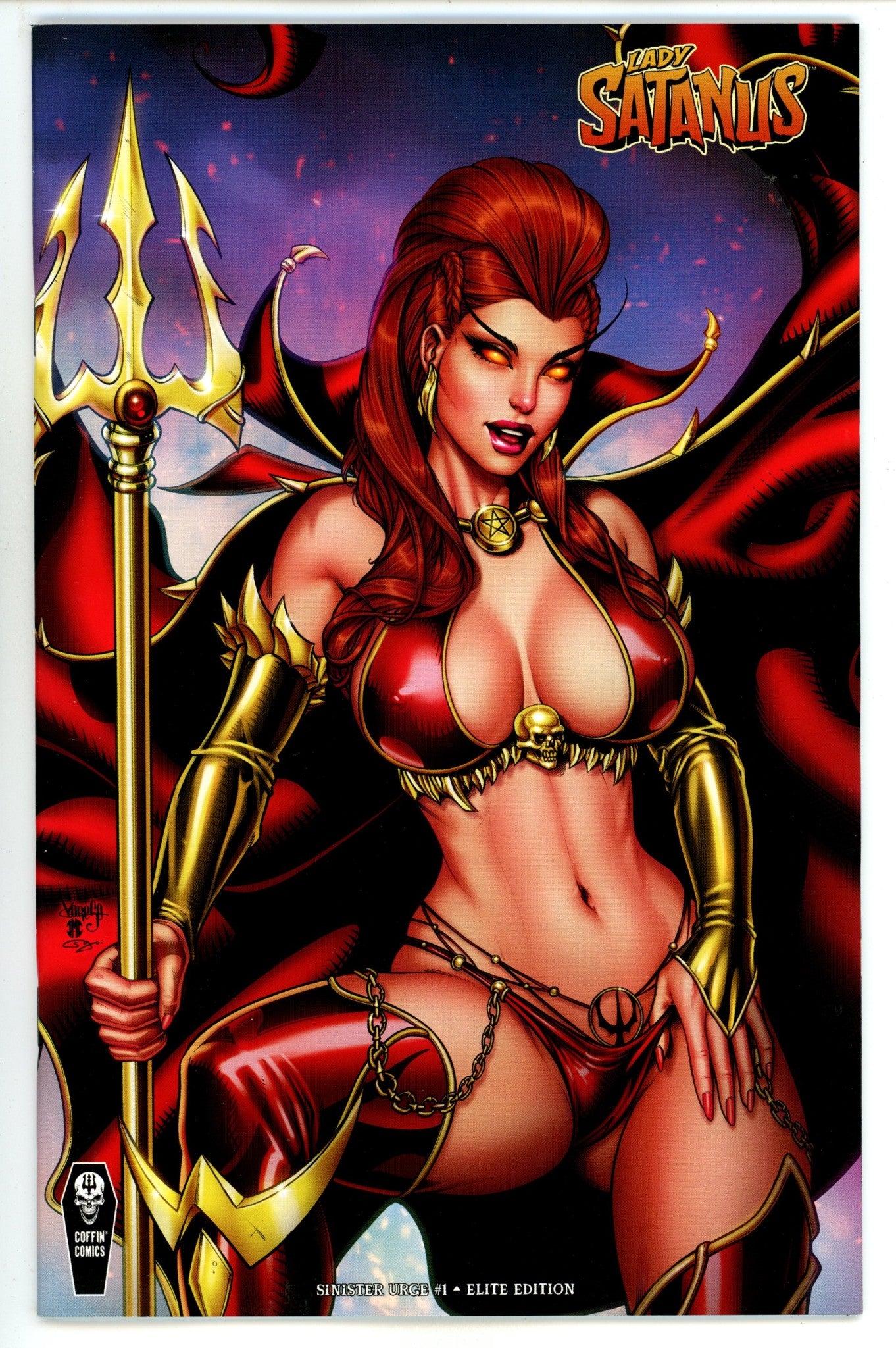 Lady Satanus Sinister Urge  1 Varese  Elite Incentive Variant NM+  (2024)