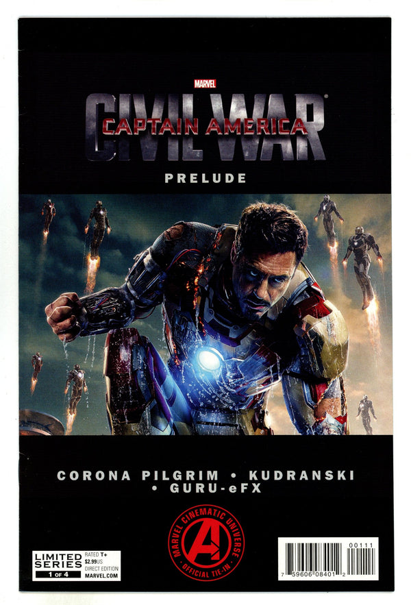 Marvel's Captain America: Civil War Prelude 1 VF- (7.5) (2016)