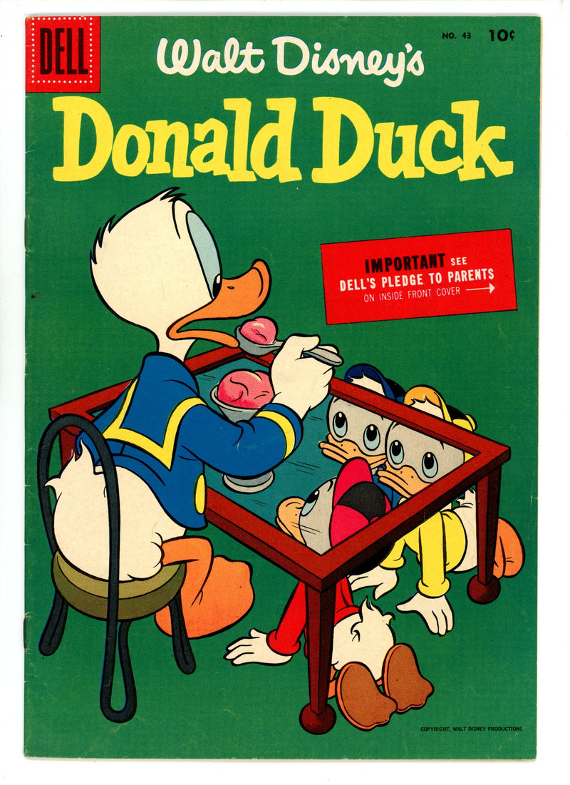 Walt Disney's Donald Duck 43 FN- (5.5) (1955) 