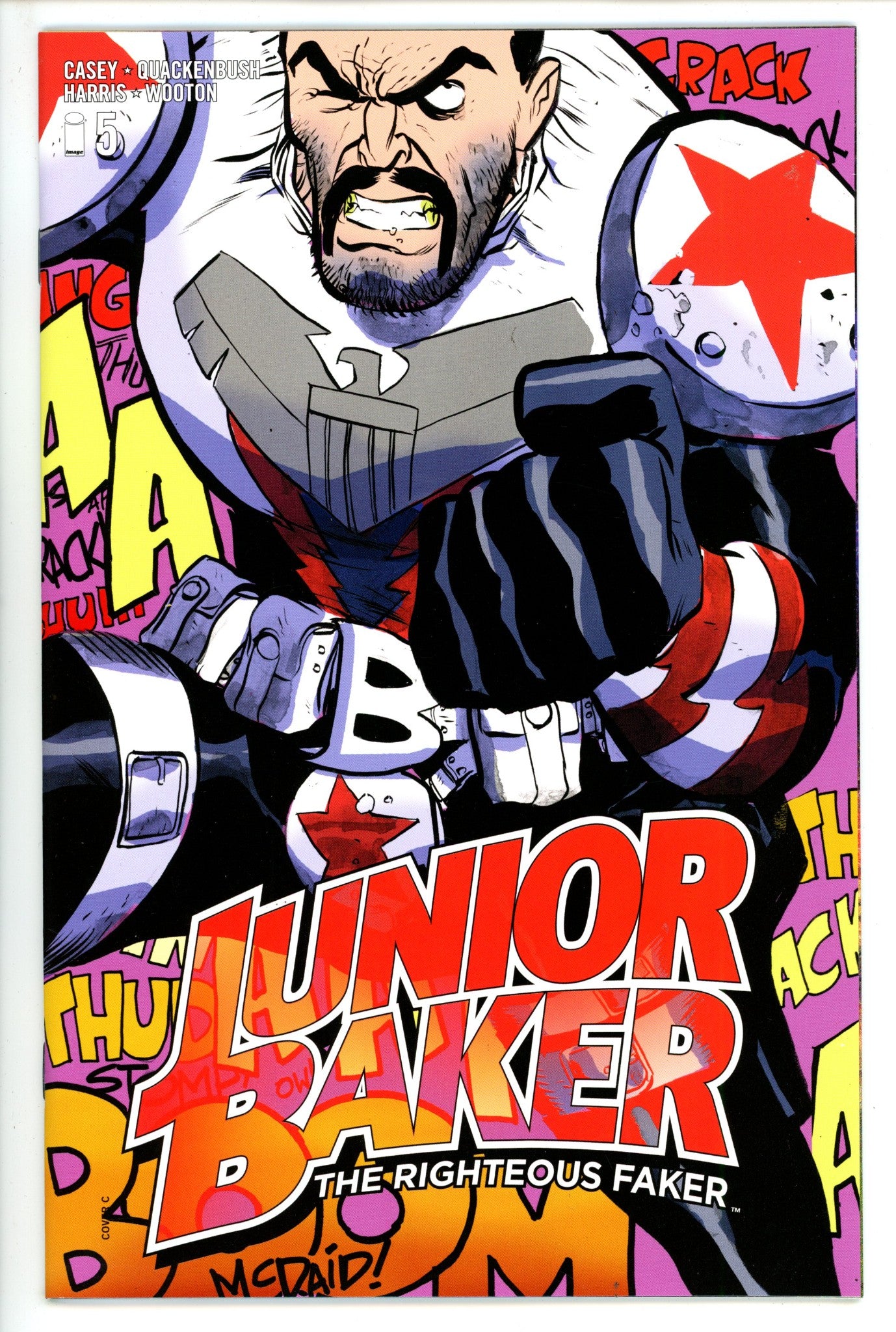 Junior Baker The Righteous Faker 5 Mcdaid Incentive Variant NM- (2024)
