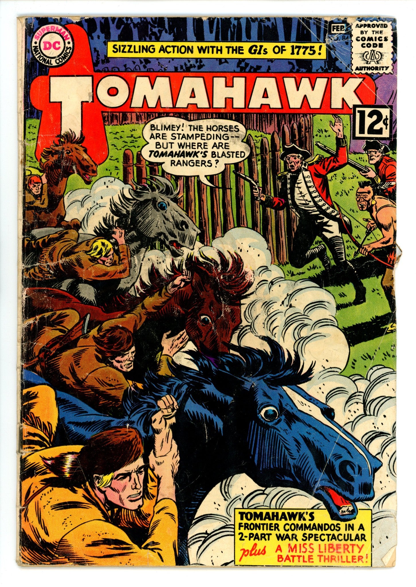 Tomahawk Vol 1 84 GD/VG (3.0) (1963) 