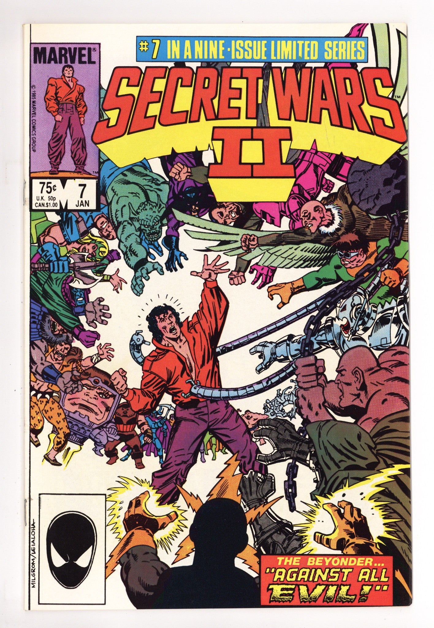 Secret Wars II   7  High Grade   (1986)        