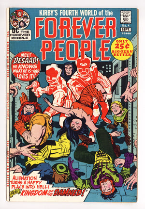The Forever People Vol 1 4 VF- (7.5) (1971) 