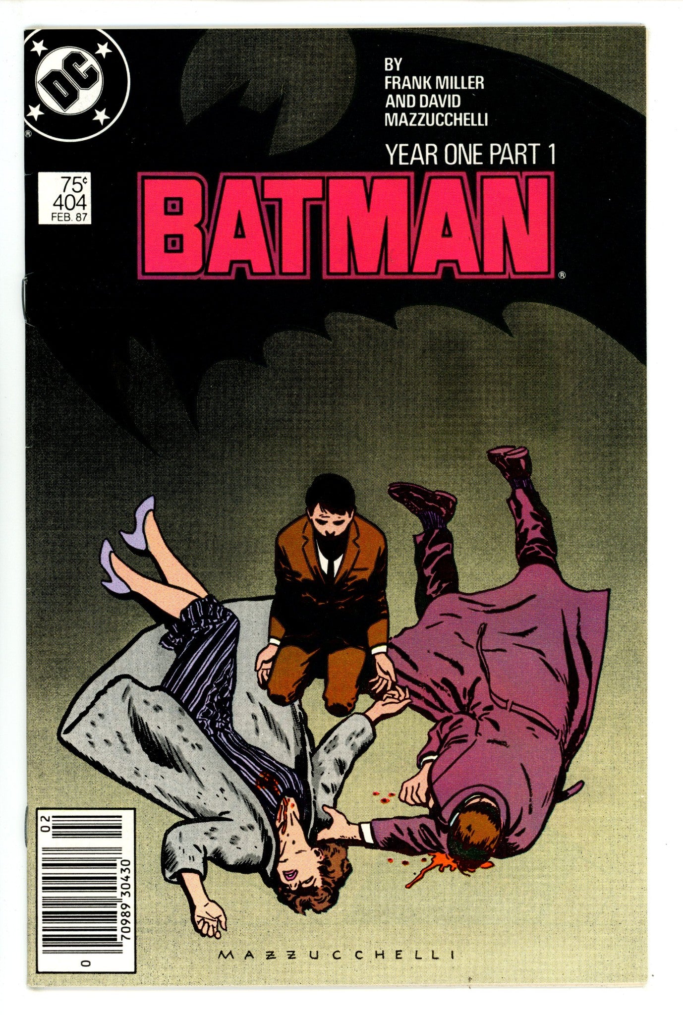 Batman Vol 1 404 VF (8.0) (1987) Newsstand 