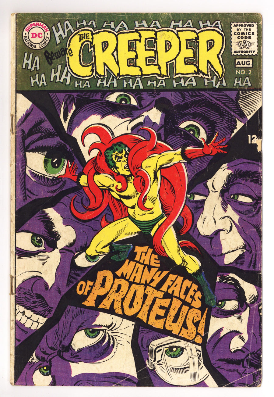 Beware the Creeper Vol 1 2 GD/VG (3.0) (1968) 