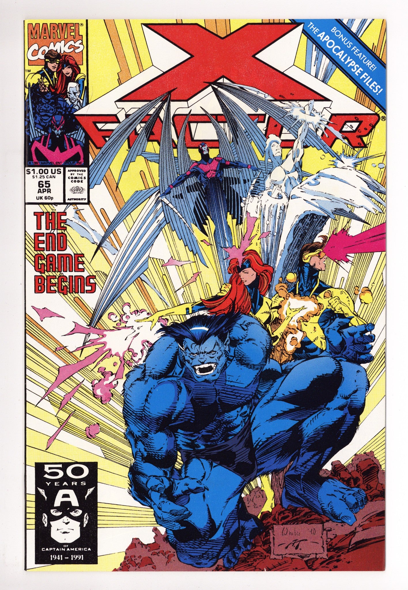 X-Factor Vol 1 65 High Grade (1991) 