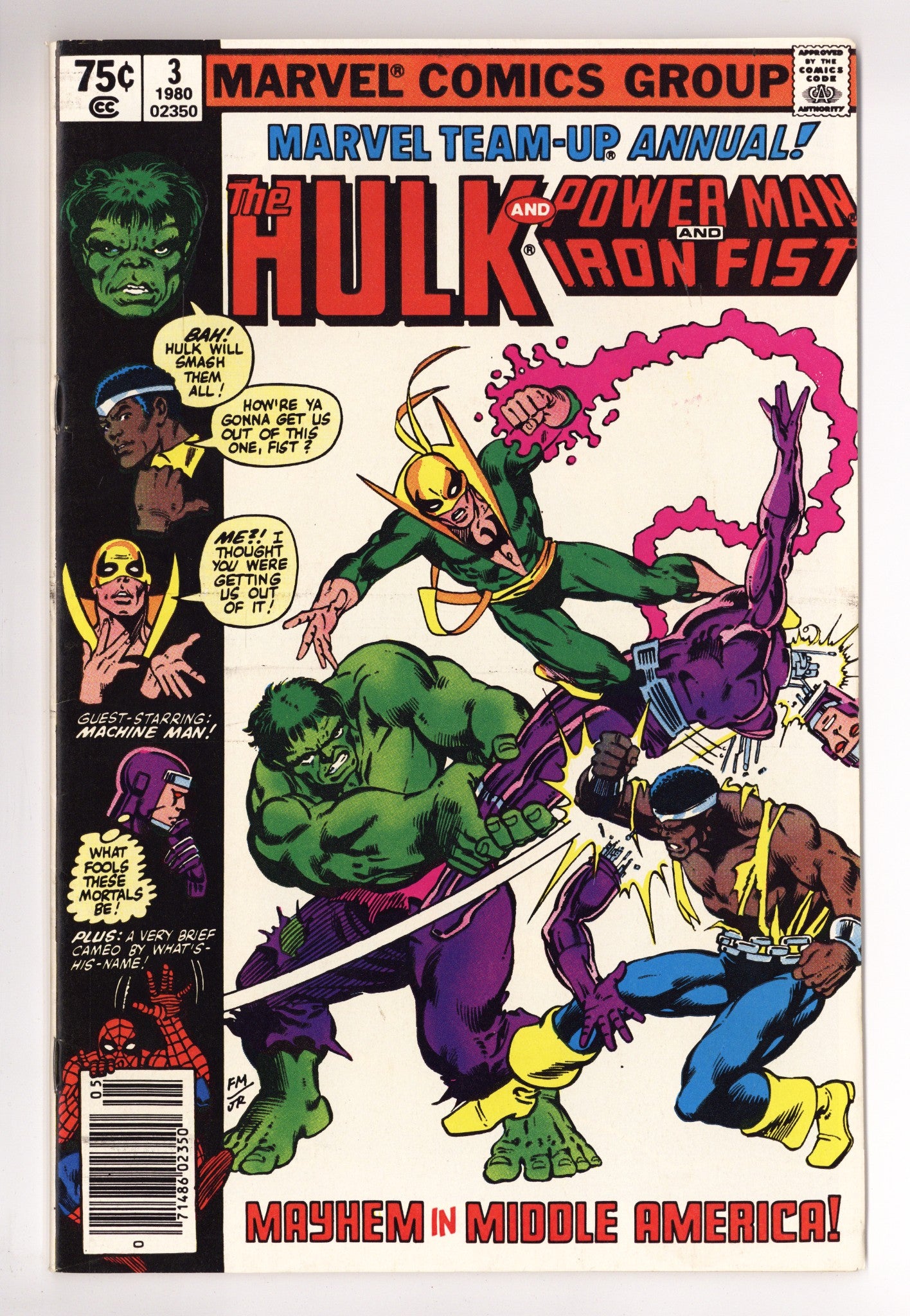 Marvel Team-Up Annual Vol 1 3 VF- (7.5) (1980) Newsstand 