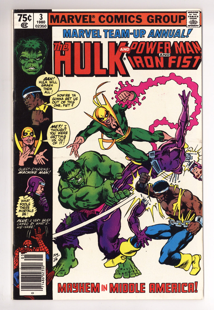 Marvel Team-Up Annual Vol 1 3 VF- (7.5) (1980) Newsstand 