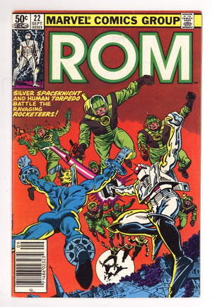 Rom Vol 1 22 Low Grade (1981) Newsstand