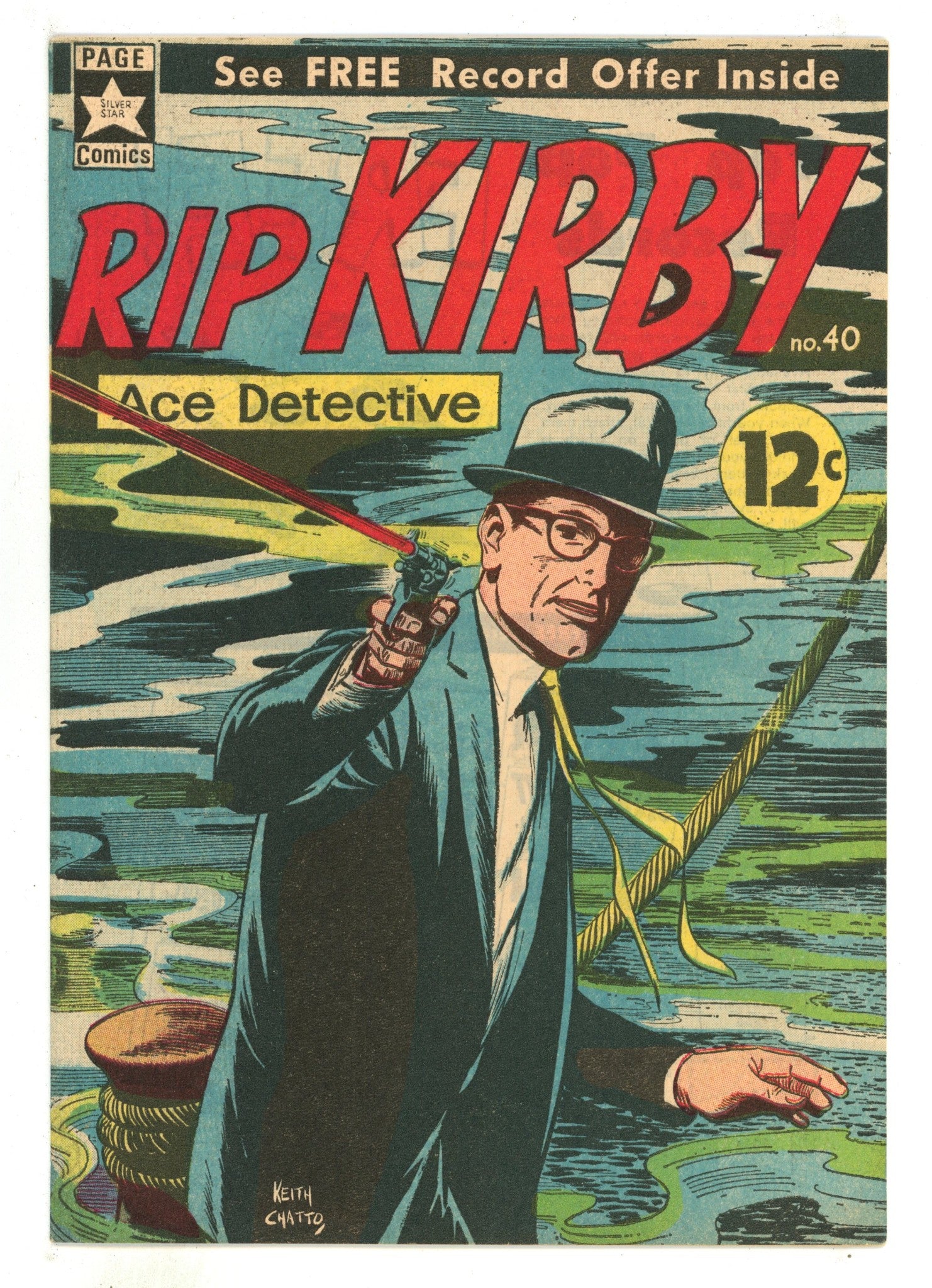 Rip Kirby 40 VF- (7.5) (1966) 