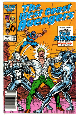 West Coast Avengers Vol 2 7 Canadian Variant FN+ (1986)