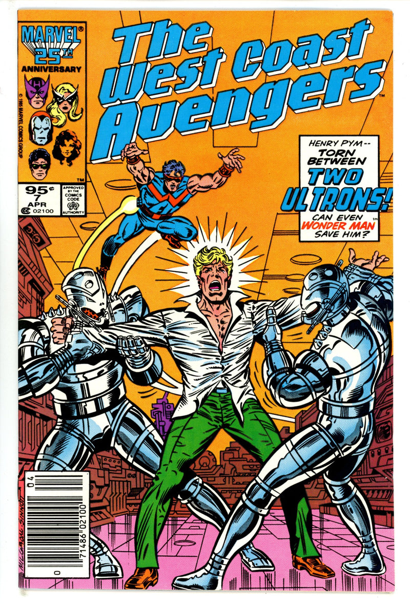 West Coast Avengers Vol 2 7 Canadian Variant FN+ (1986)