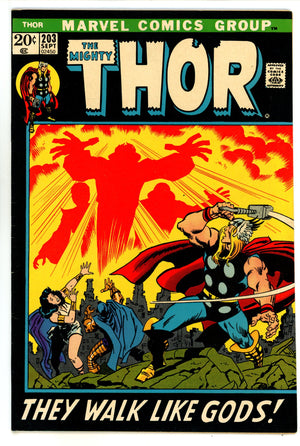 Thor Vol 1 203 VF- (7.5) (1972)
