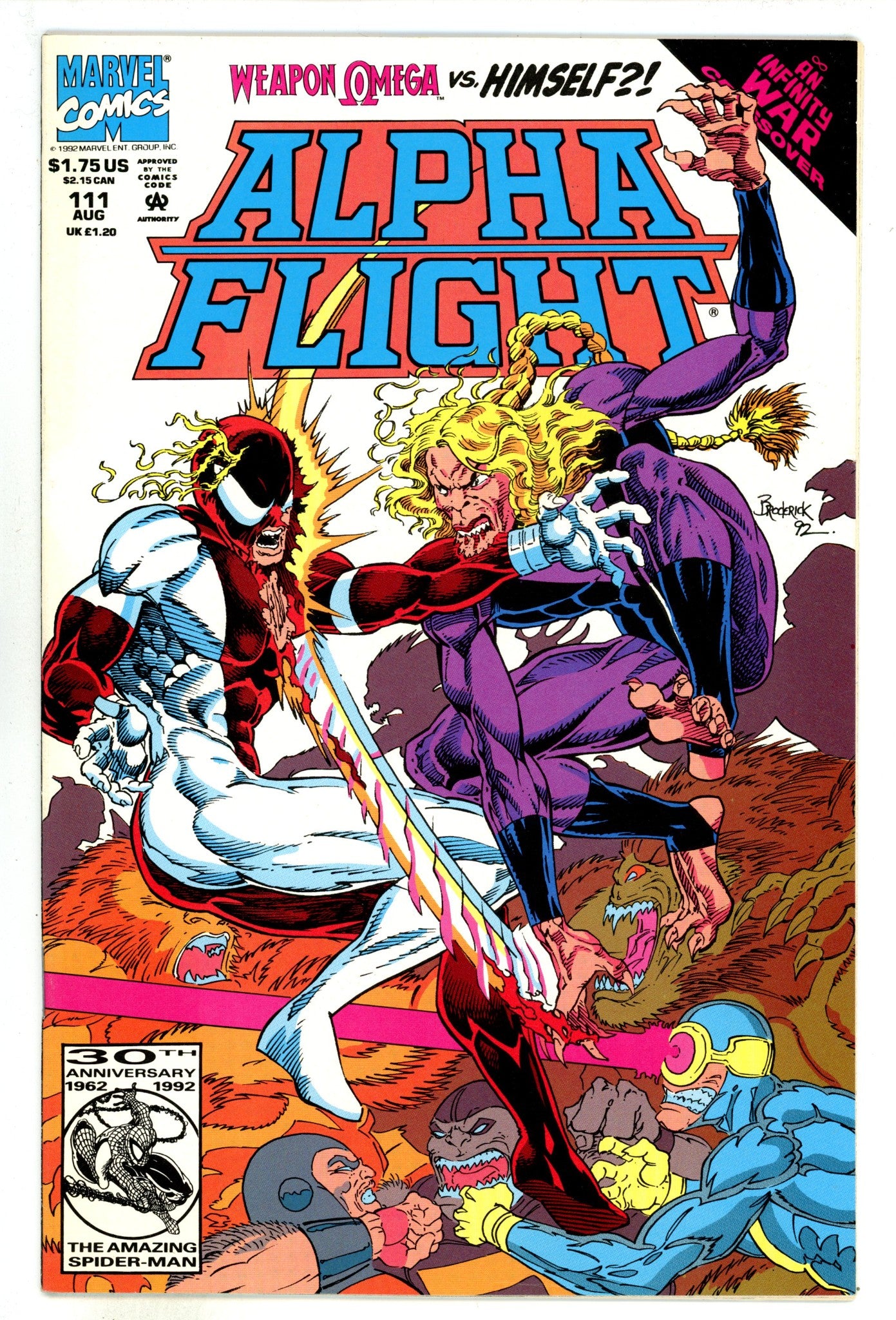 Alpha Flight Vol 1 111 High Grade (1992) 