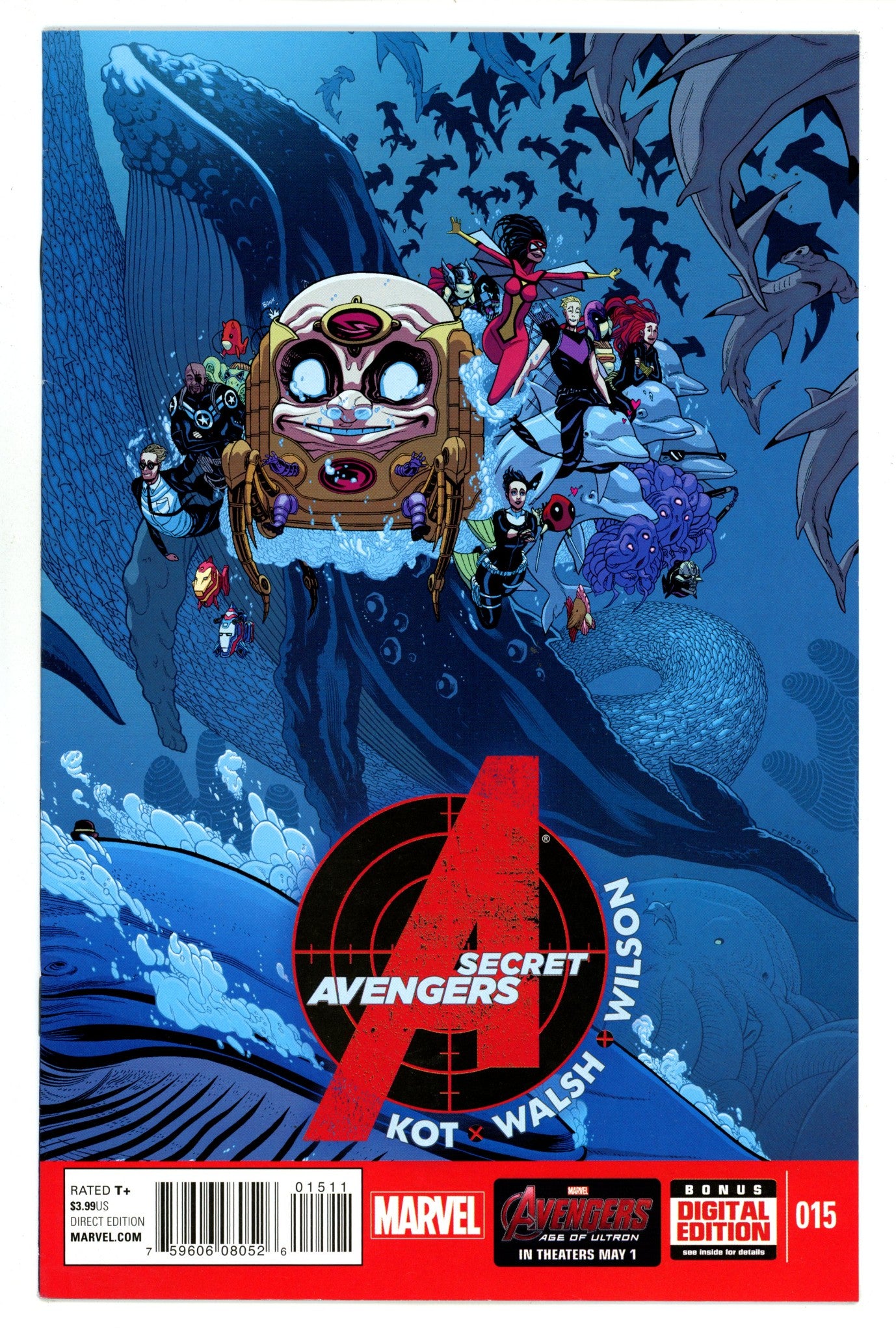 Secret Avengers Vol 3 15 Mid Grade (2015) 