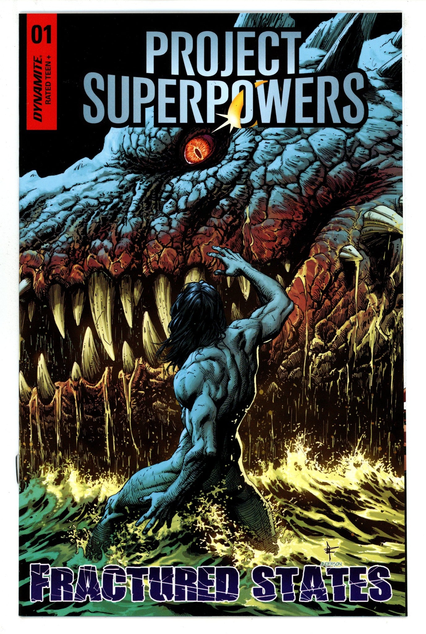 Project Superpowers: Fractured States 1 High Grade (2022) Frank Variant 