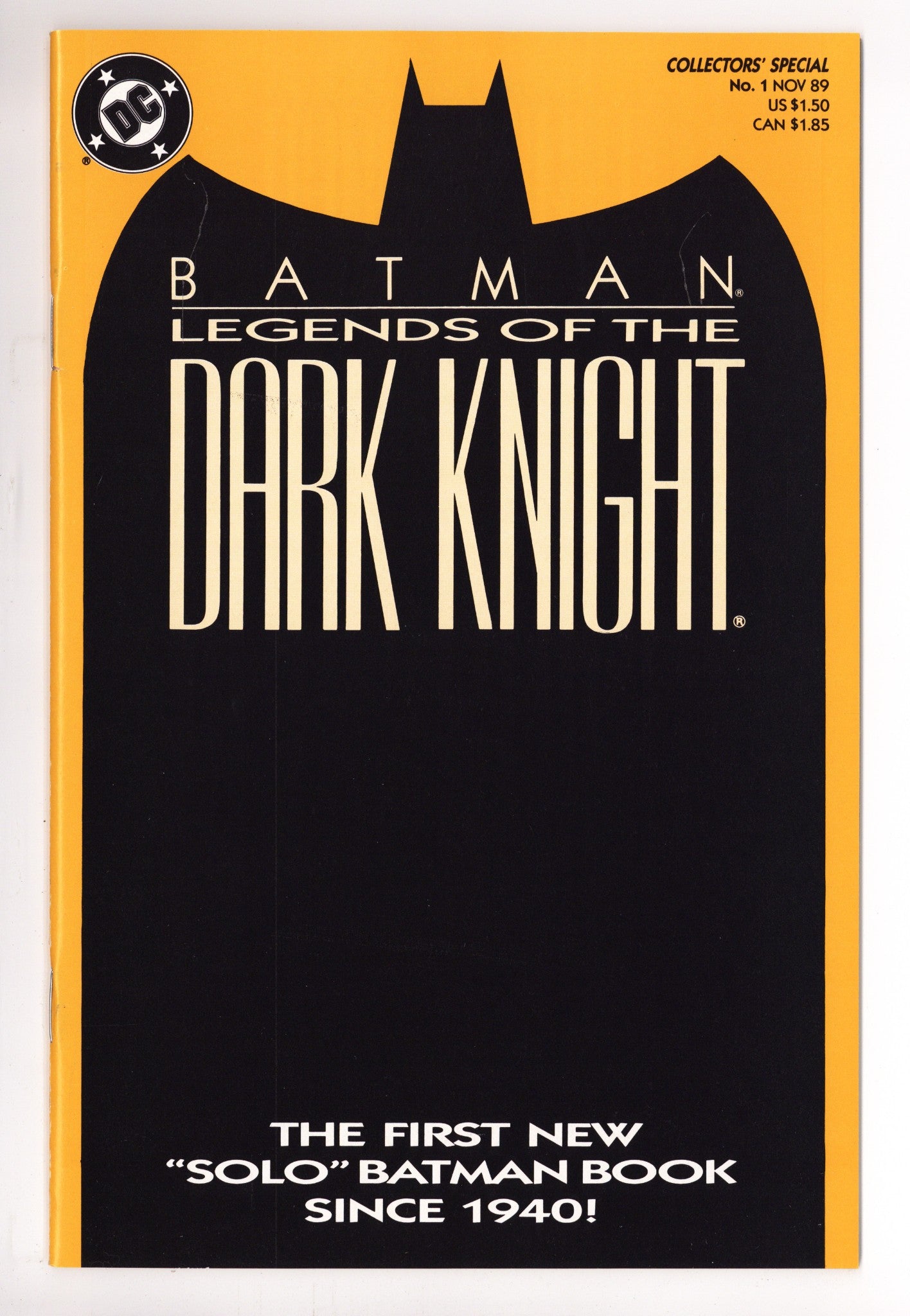 Legends of the Dark Knight 1 High Grade (1989) Orange Variant 