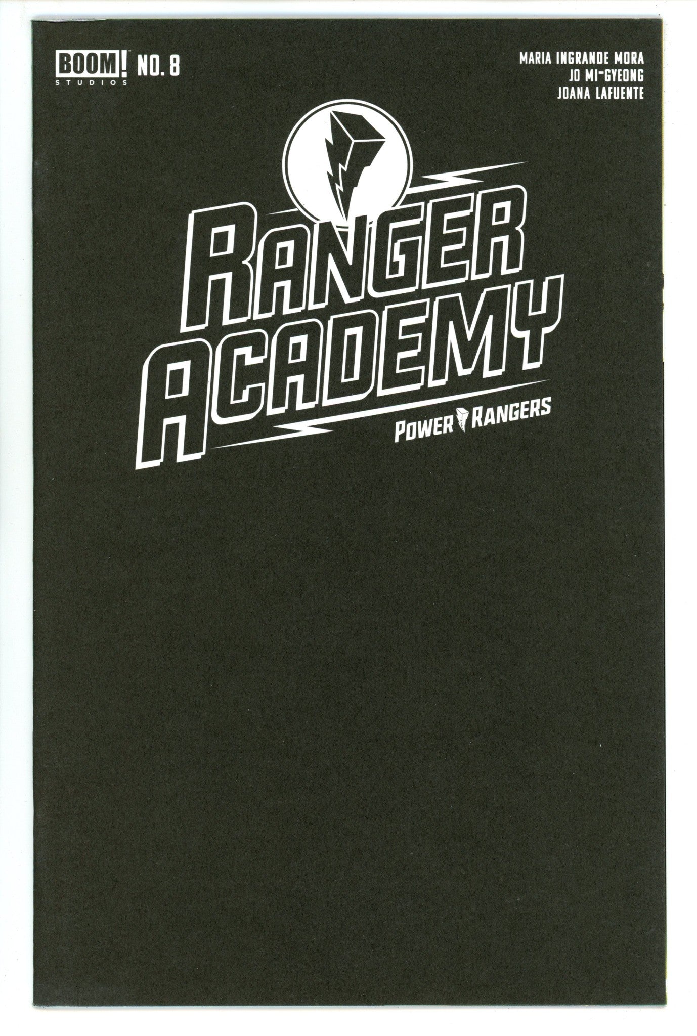 Ranger Academy  8  Blank Variant  (2024)