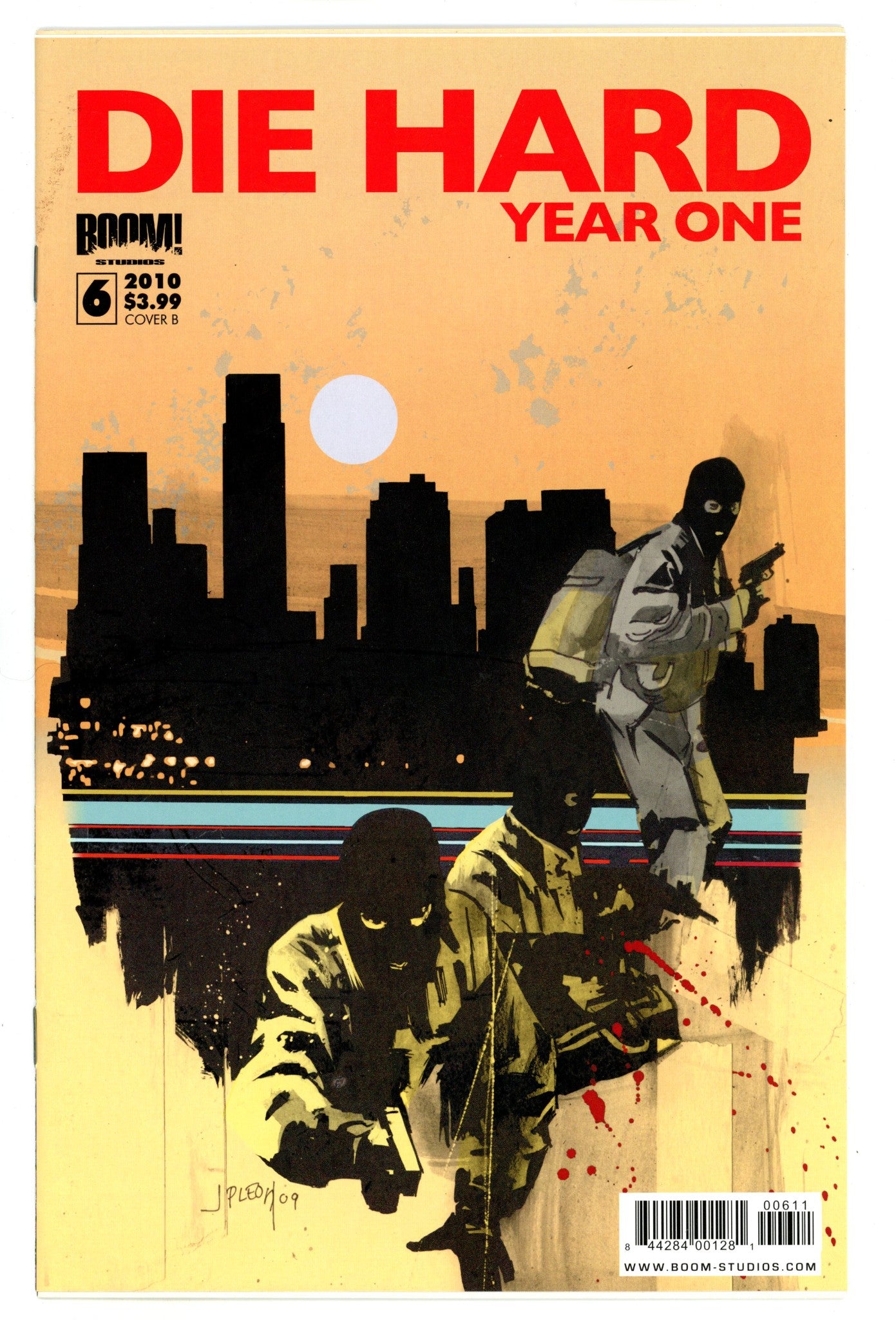 Die Hard: Year One 6 High Grade (2010) Leon Variant 
