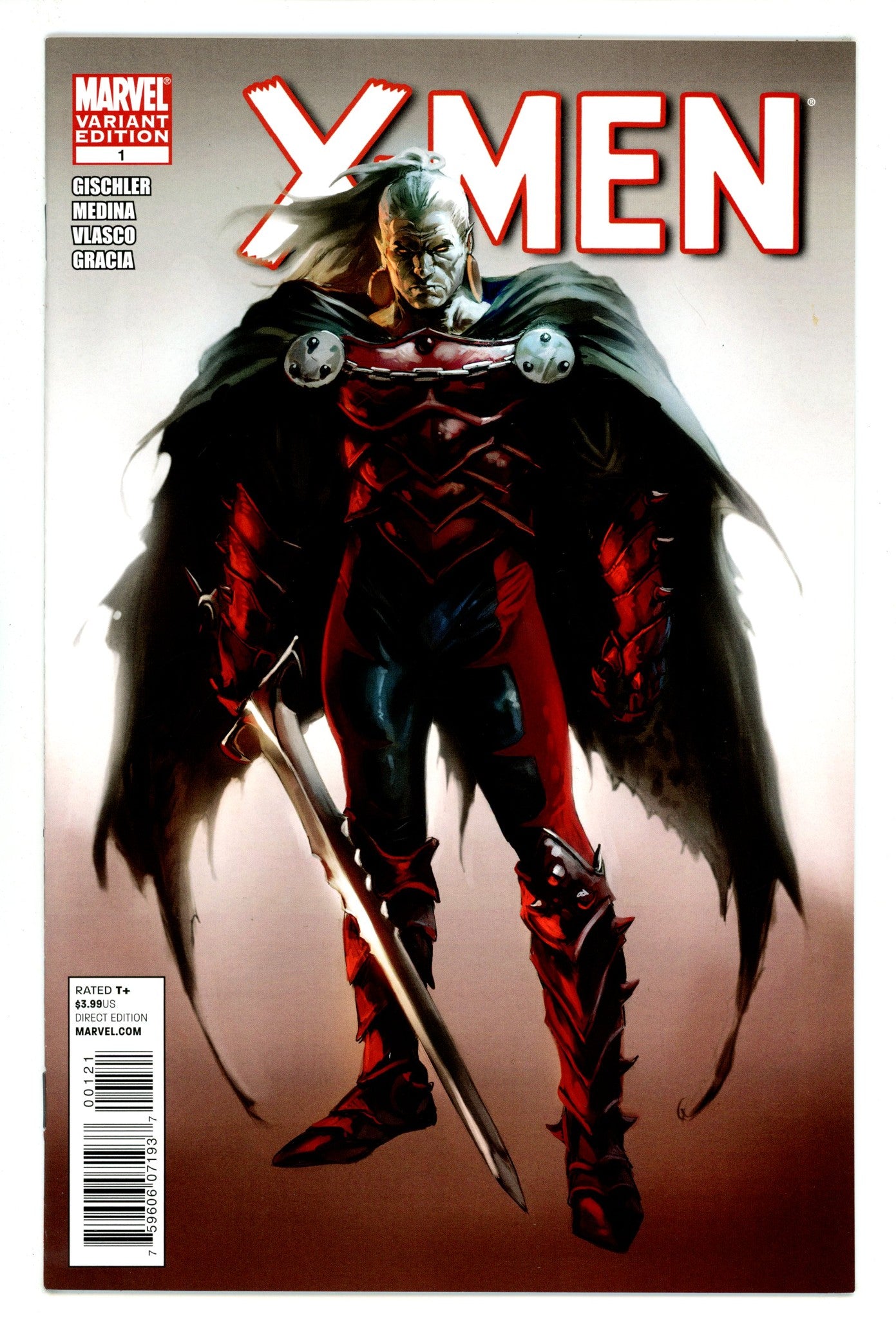 X-Men Vol 2 1 NM- (9.2) (2010) Djurdjevic Incentive Variant 