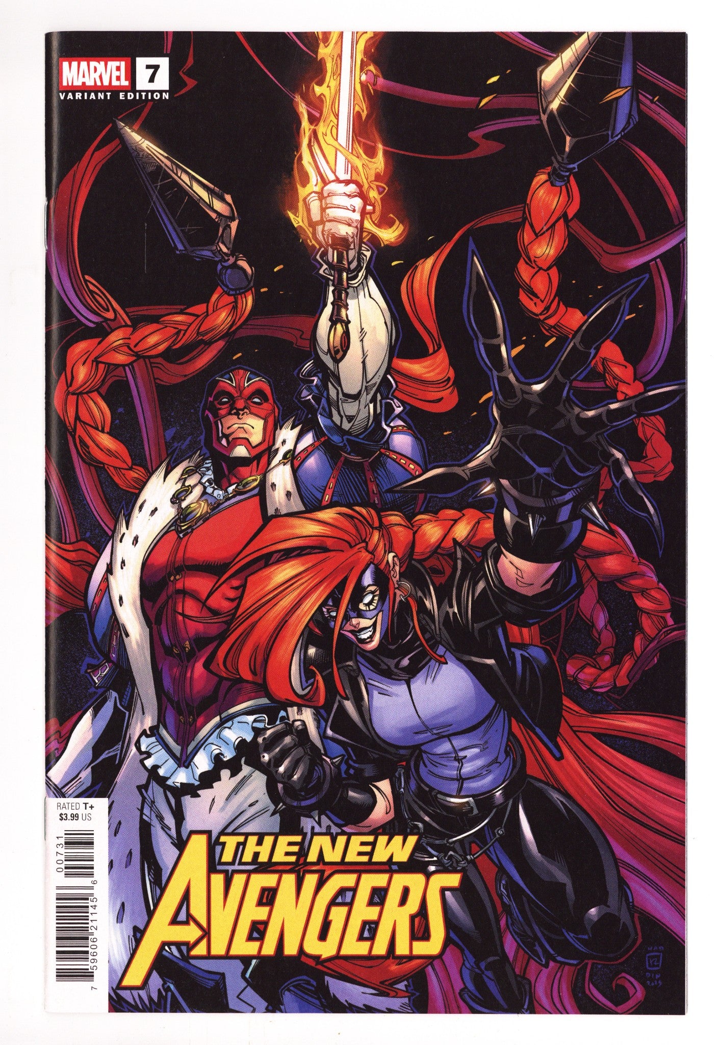 New Avengers Vol 5 7 Hardin Variant (2025)