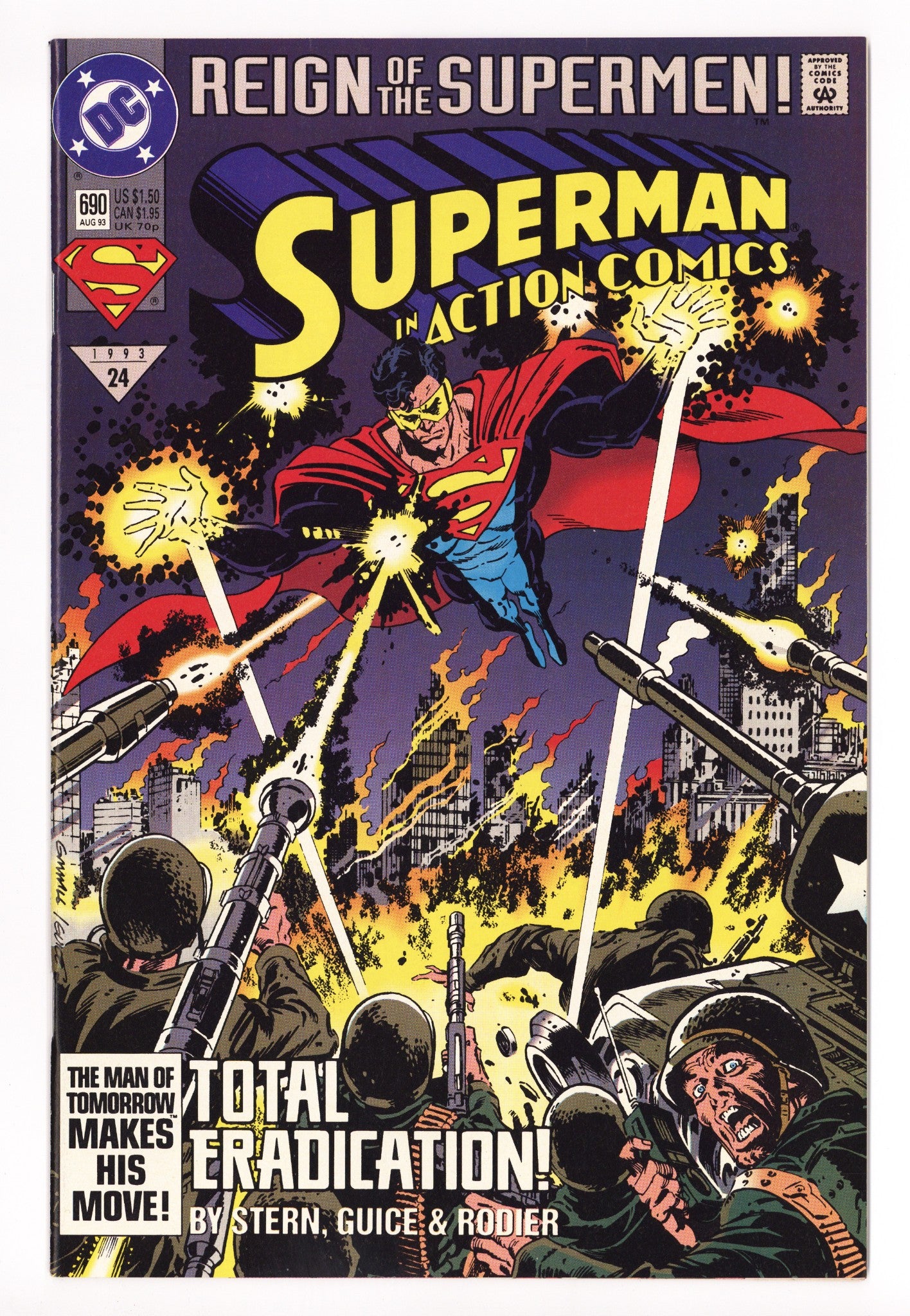 Action Comics Vol 1 690 High Grade (1993) 