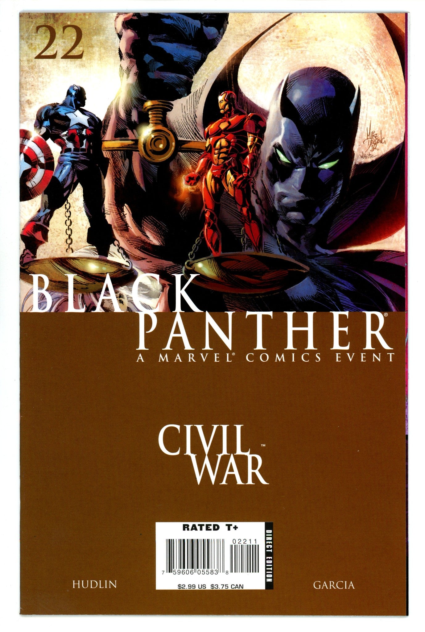 Black Panther Vol 4 22 High Grade (2007) 