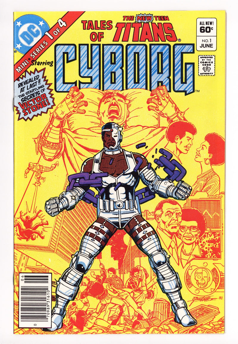 Tales of the New Teen Titans 1 High Grade (1982) Newsstand 