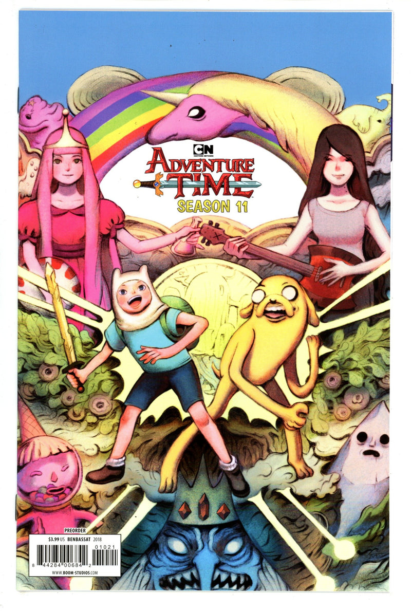 Adventure Time: Season 11 1 NM- (9.2) (2018) Benbassat Variant 