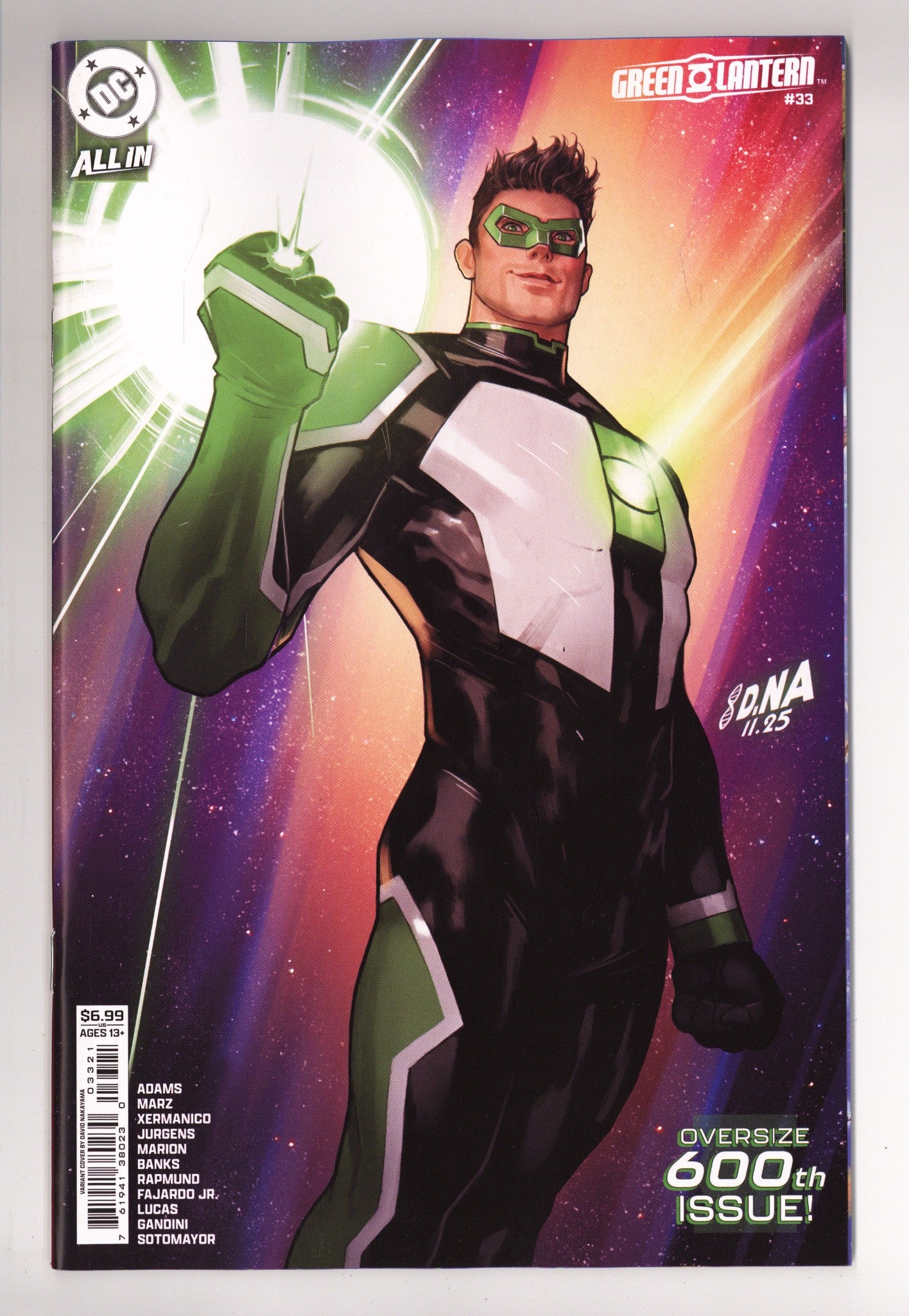 Green Lantern Vol 8 33 Nakayama Variant (2026)