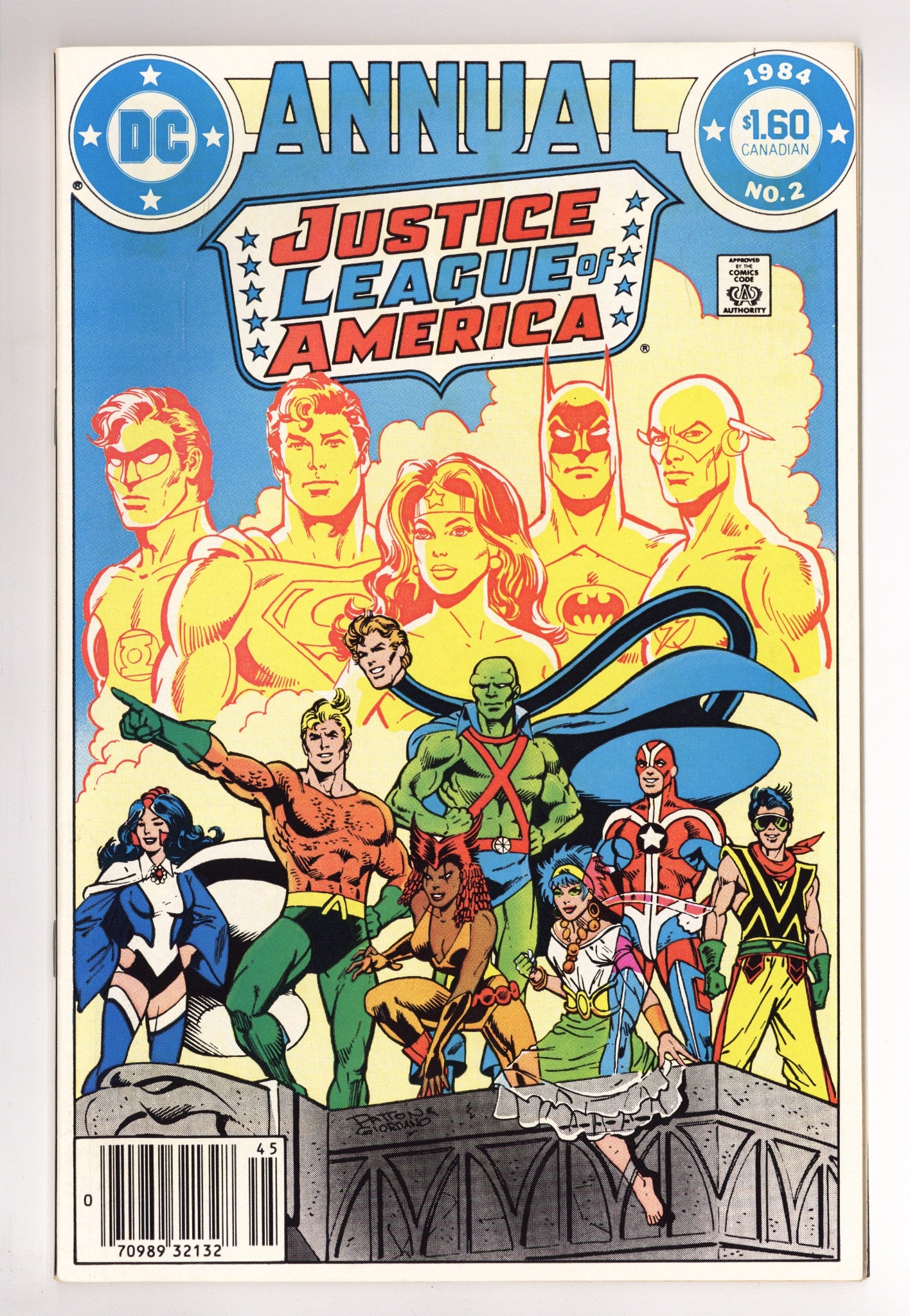 Justice League of America Annual Vol 1 2 VF/NM (9.0) (1984) Canadian Price Variant 