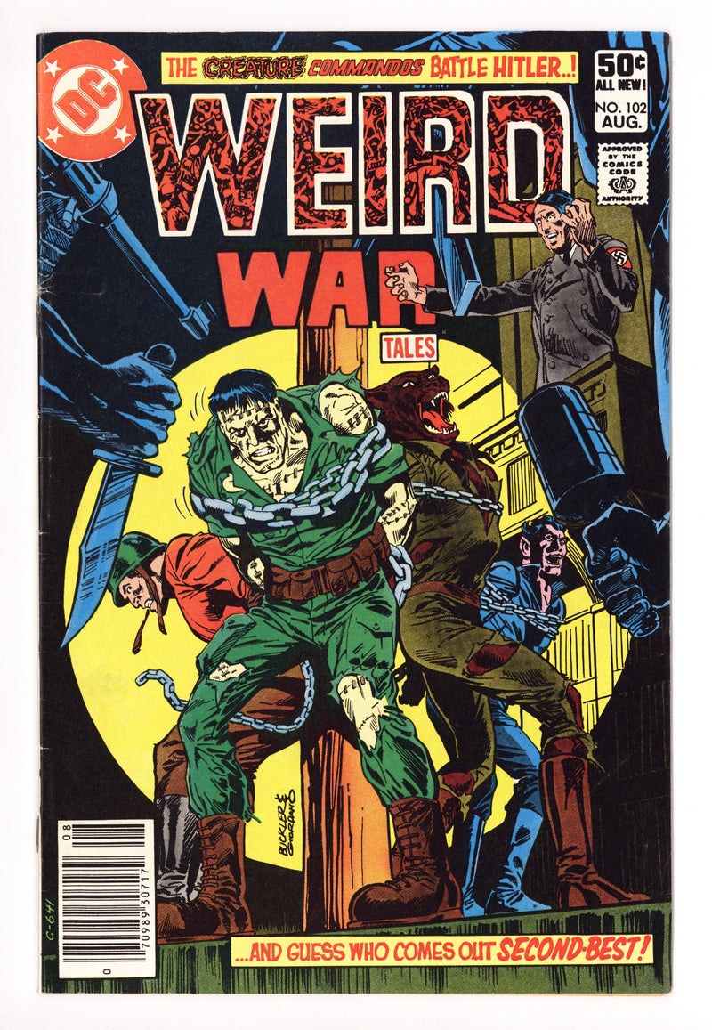 Weird War Tales Vol 1 102 FN (6.0) (1981) Newsstand 