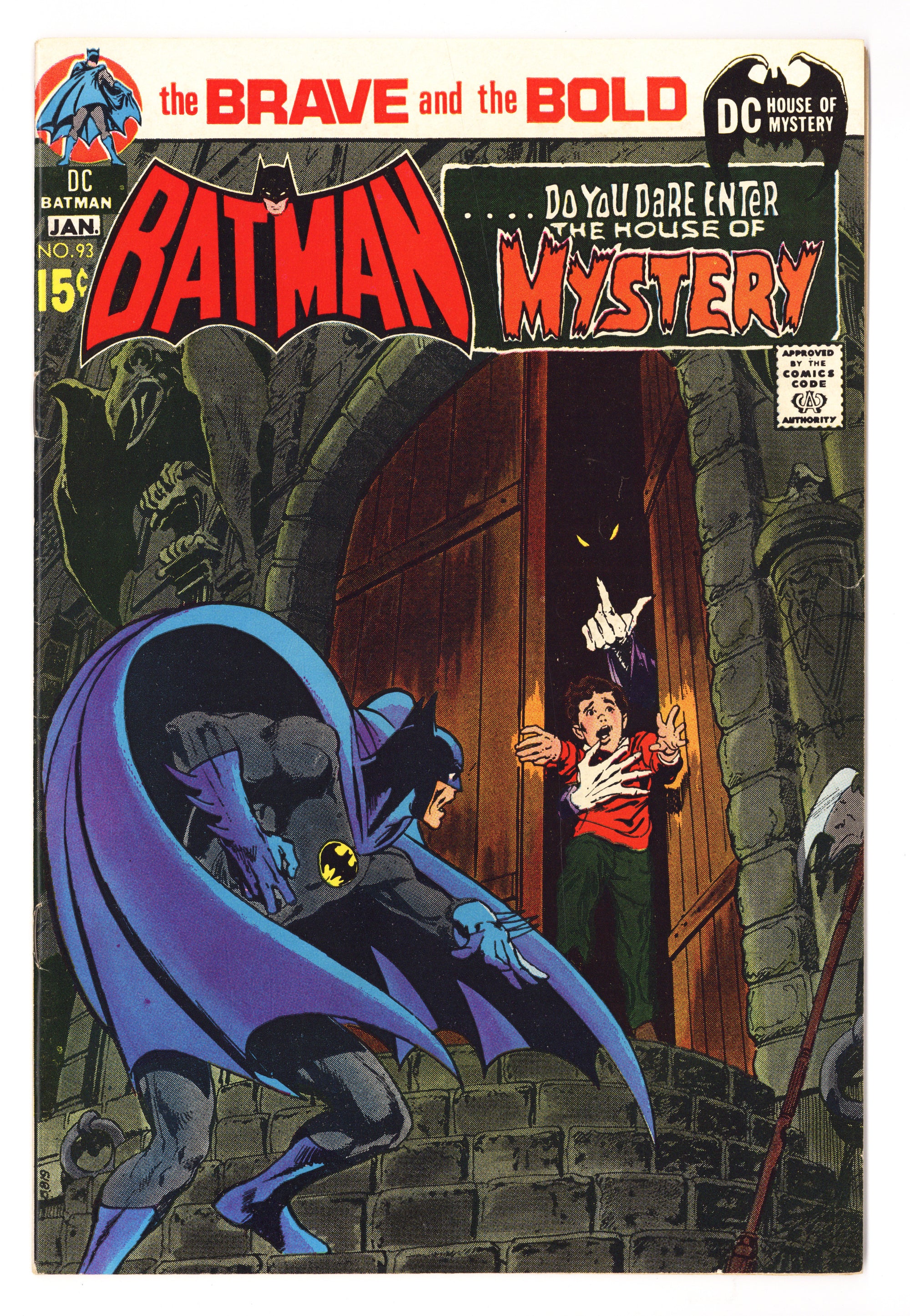 The Brave and the Bold Vol 1 93  VF- (7.5)   (1970)        