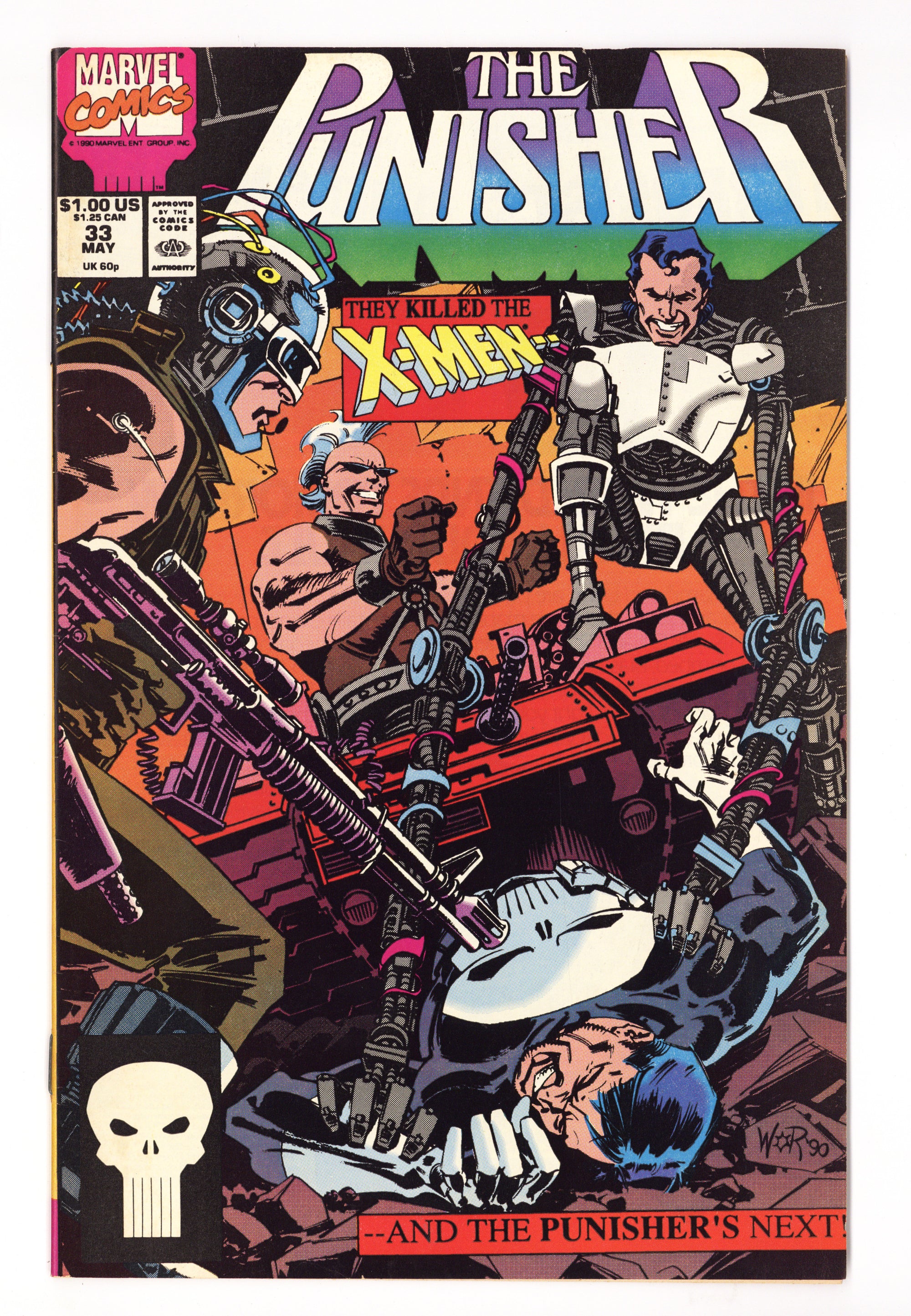 The Punisher Vol 2 33 High Grade (1990) 